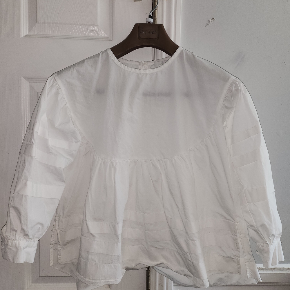 Elegant White Women's Blouse